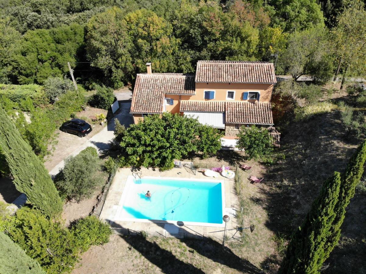Villa Le Mas Cevenol Saint-Hilaire-de-Brethmas Exterior foto
