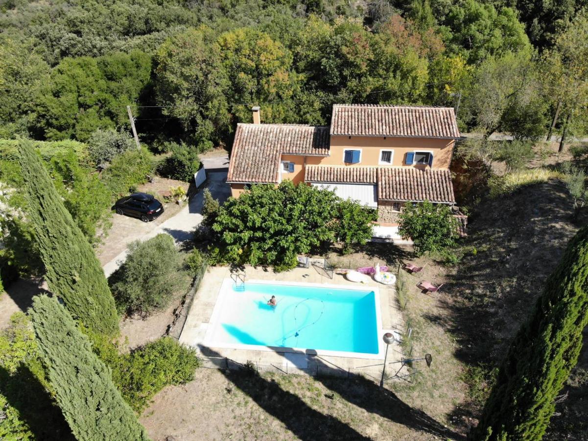 Villa Le Mas Cevenol Saint-Hilaire-de-Brethmas Exterior foto