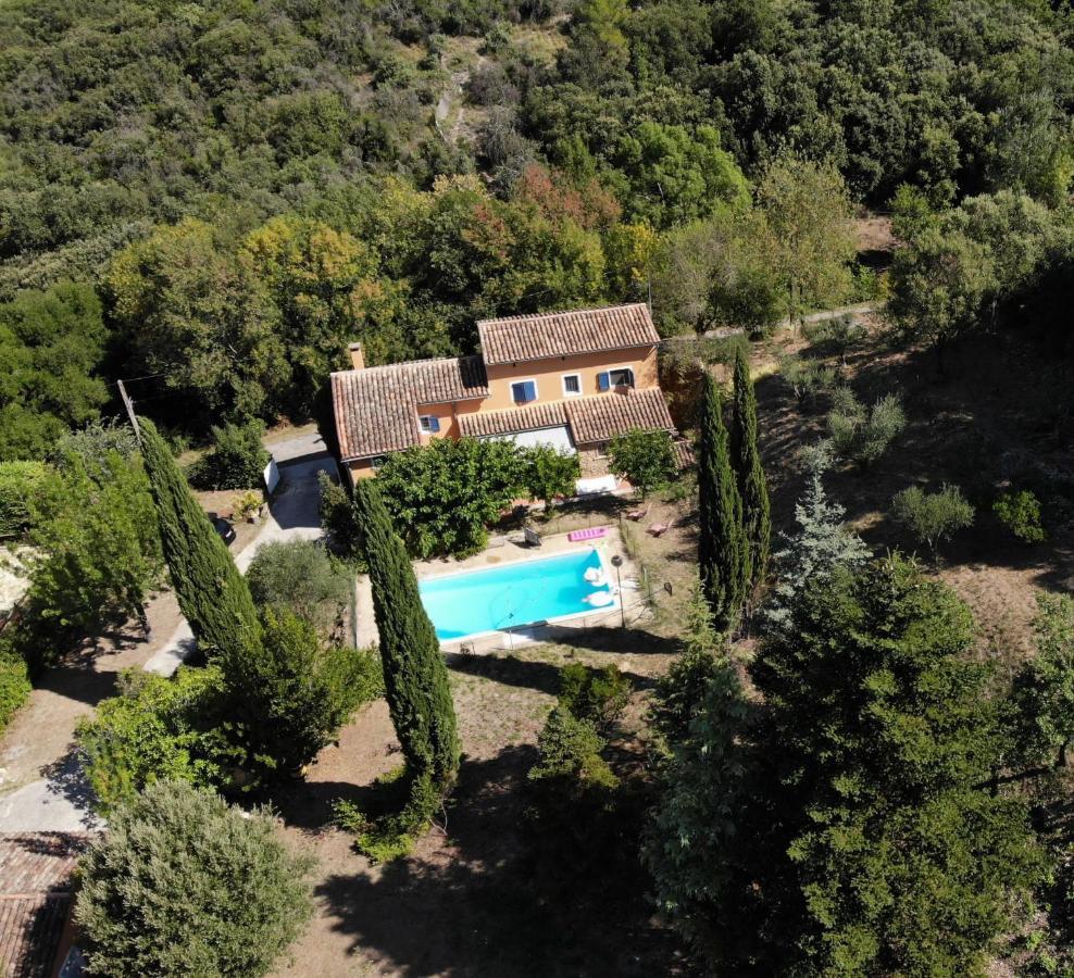 Villa Le Mas Cevenol Saint-Hilaire-de-Brethmas Exterior foto